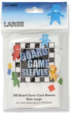 Arcane Tinmen - Confezione 100 Board Game Sleeves Large 59x92 mm
