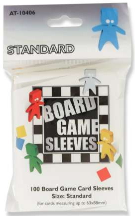 Arcane Tinmen - Confezione 100 Board Game Sleeves Standard 63x88 mm