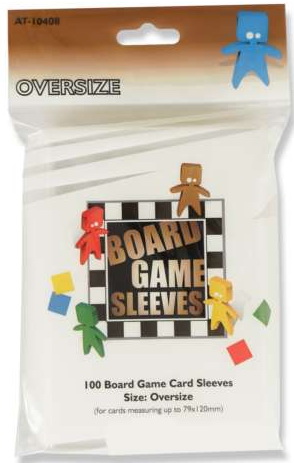 Arcane Tinmen - Confezione 100 Board Game Sleeves Oversize 79x120 mm