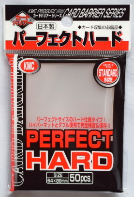 KMC Standard - Confezione 50 Sleeves Perfect Hard