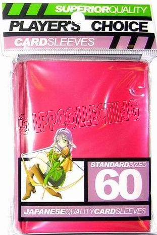Players Choice - Conf. 60 Sleeves Standard Rosso