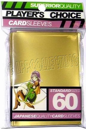 Players Choice - Conf. 60 Sleeves Standard Oro