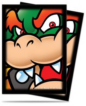 [51] Ultra-PRO - Confezione 65 Sleeves Super Mario: Bowser
