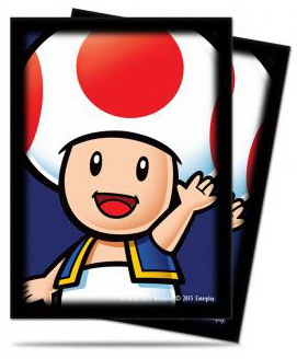[53] Ultra-PRO - Confezione 65 Sleeves Super Mario: Toad