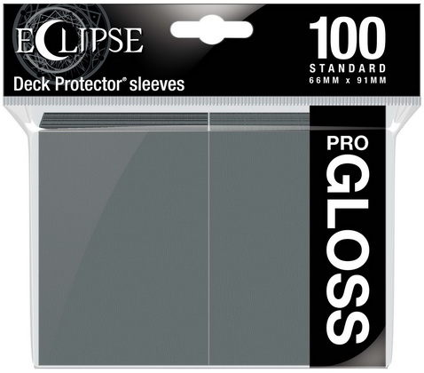 [ECL 10] Ultra Pro - Conf. 100 Sleeves Standard Eclipse Pro Gloss Smoke Grey
