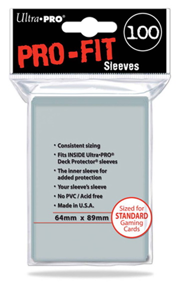 Ultra-Pro - Conf. 100 PRO-Fit Standard Size Sleeves