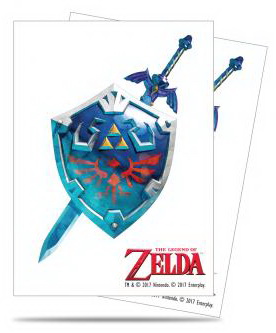 [60] Ultra-PRO - Confezione 65 Sleeves Standard The Legend of Zelda: Sword and Shield