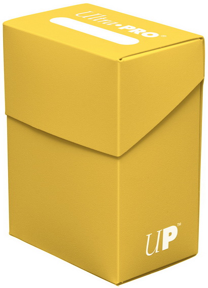 Ultra Pro - Deck Box in plastica Yellow