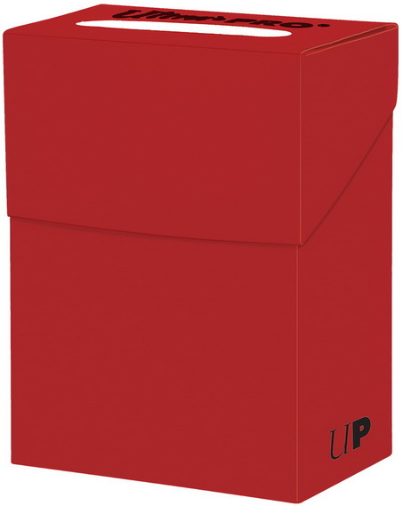 Ultra Pro - Deck Box in plastica Red