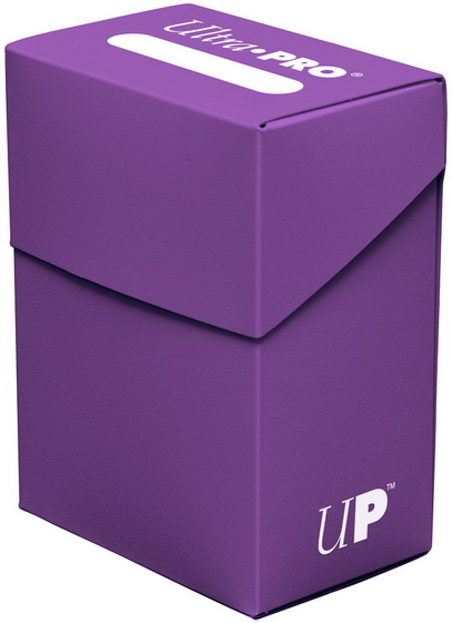 Ultra Pro - Deck Box in plastica Purple
