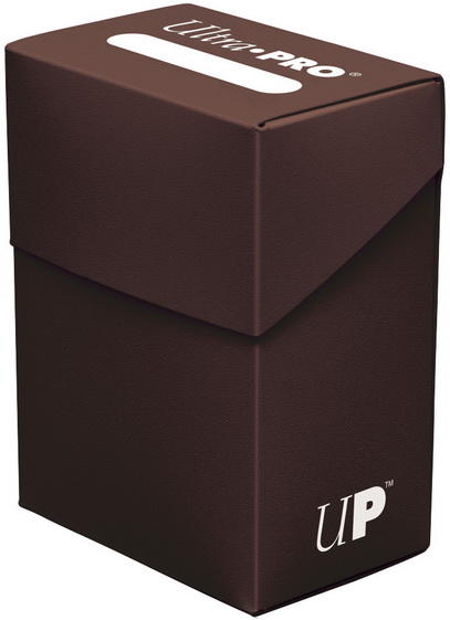 Ultra Pro - Deck Box in plastica Brown