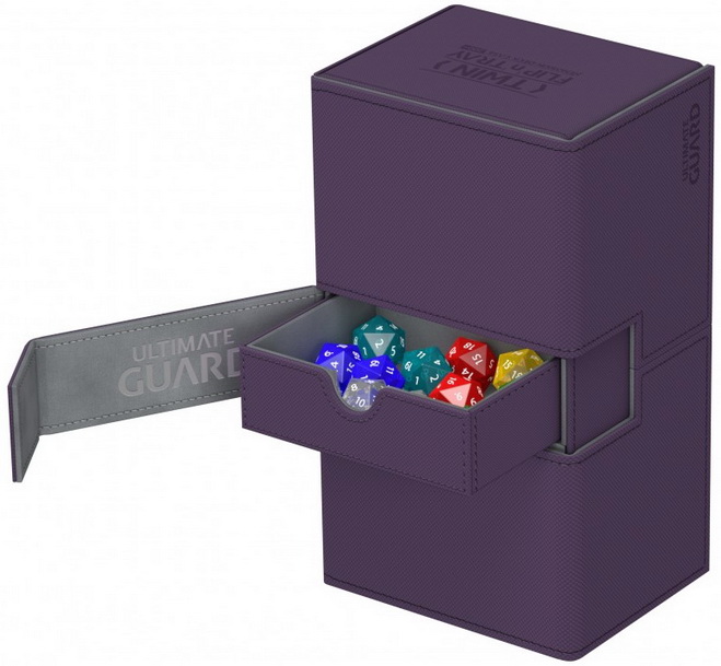 Ultimate Guard - Twin Flip n Tray Xenoskin 200+ Viola
