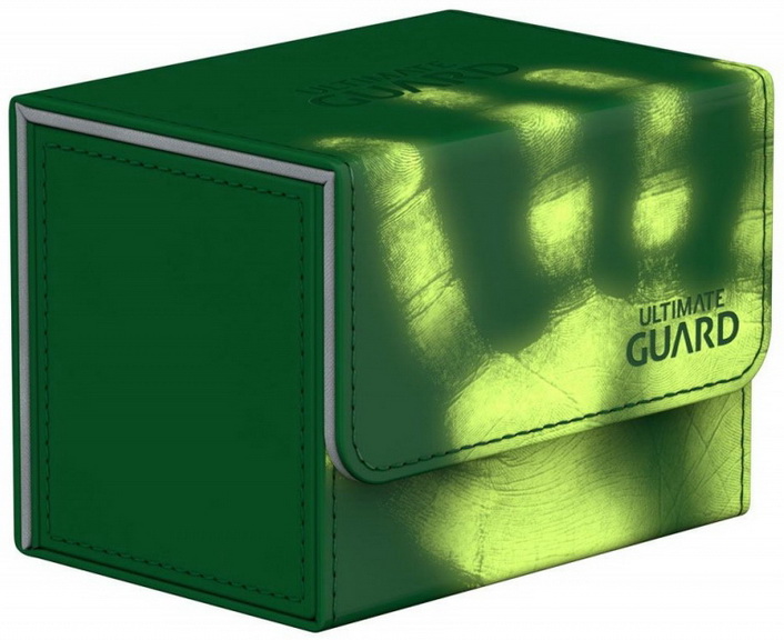 Ultimate Guard - SideWinder Deck Case ChromiaSkin 80+ Green