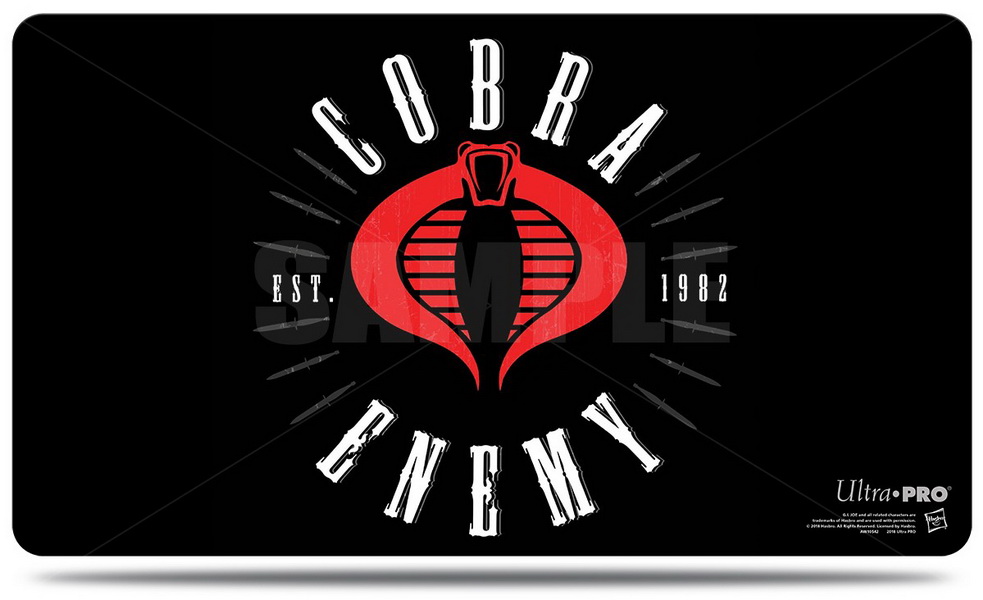 [15] Ultra-PRO - Playmat G.I. Joe - Cobra Enemy