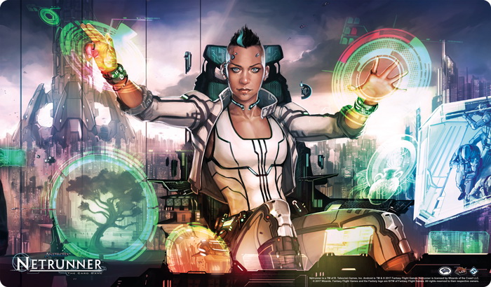 [27] Netrunner - Playmat New World Order