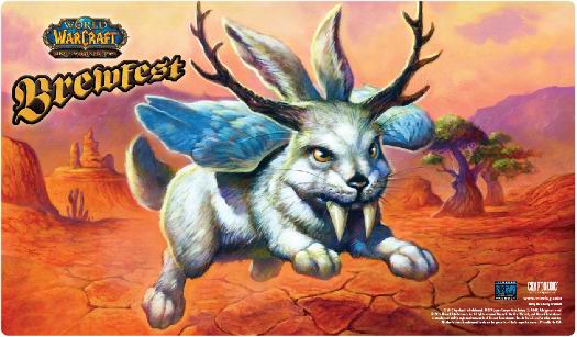 [1] (2) Playmat World of Warcraft: Brewfest 2012 - Wolpertinger