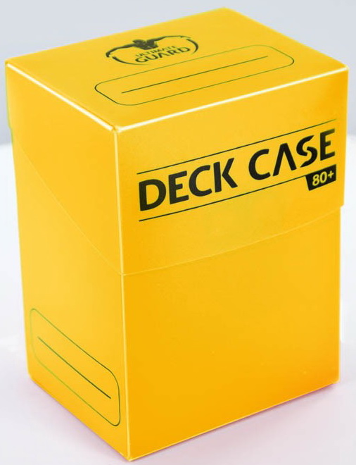 Ultimate Guard - Deck Case 80+ Yellow