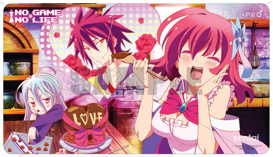 [45] Ultra-PRO - Playmat No Game No Life - Shiro & Steph