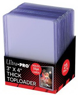 Ultra Pro - Confezione da 25 Toploader 55pt Cards