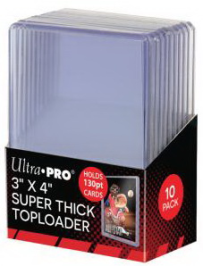 Ultra Pro - Confezione da 10 Toploader 130pt Cards