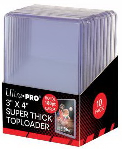 Ultra Pro - Confezione da 10 Toploader 180pt Cards