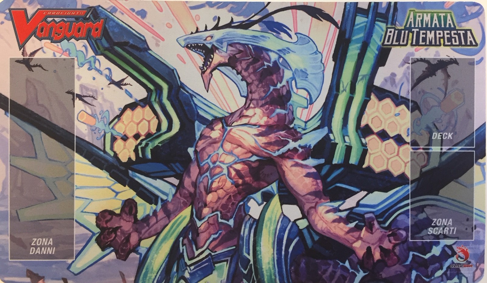 [6] CFV Playmat LE BT08 Armata Blu Tempesta
