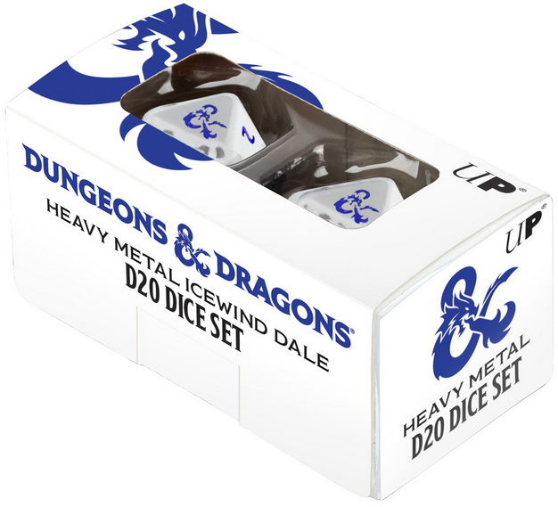 Dungeons & Dragons - Heavy Metal Icewind Dale D20 Dice Set