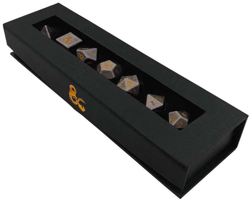 Dungeons & Dragons - Heavy Metal Realmspace RPG 7 Dice Set