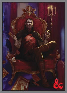 Dungeons & Dragons - Conf. 50 Sleeves Standard Size Count Strahd von Zarovich
