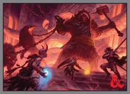 Dungeons & Dragons - Conf. 50 Sleeves Standard Size Fire Giant