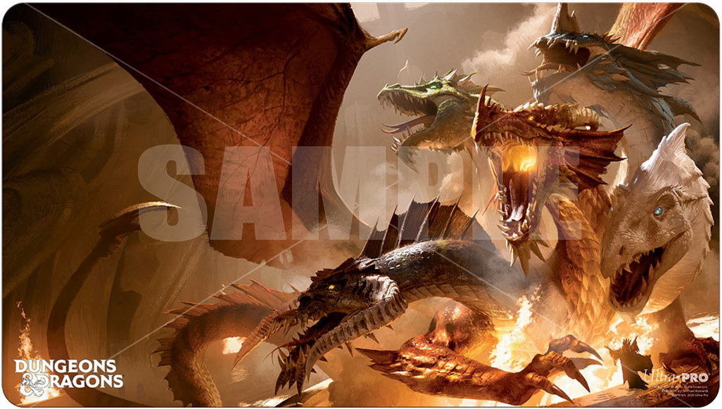 [7] Dungeons&Dragons - Playmat The Rise of Tiamat