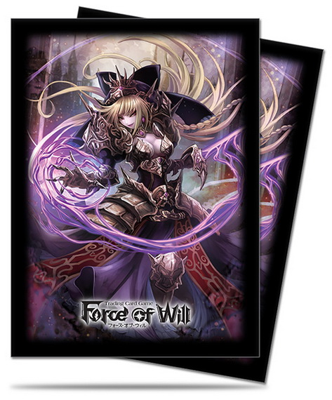 [72] Ultra-PRO - Confezione 65 Sleeves Force of Will: A2 Dark Faria