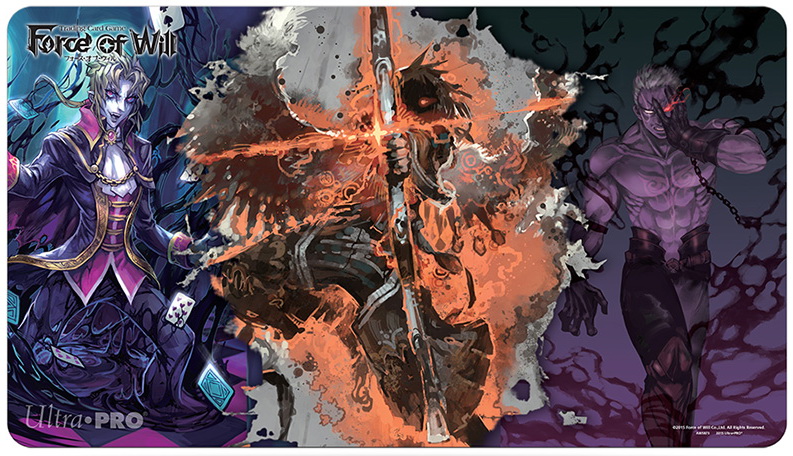 [100]FOW Playmat UP-7 A2: Sylvia Gill Palarilias