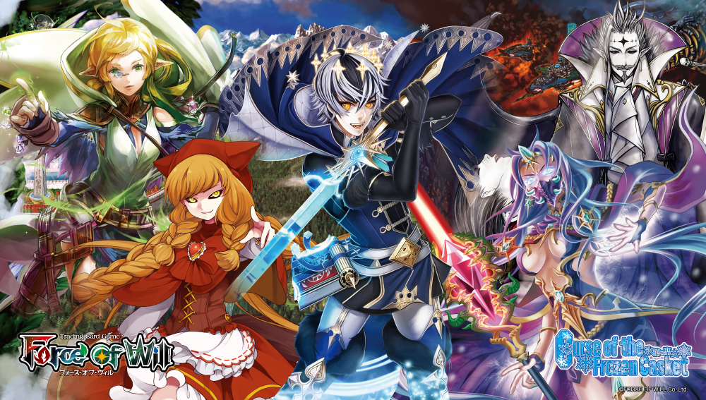 [74] FOW Playmat BAB-09 CFC La Maledizione della Bara di Ghiaccio