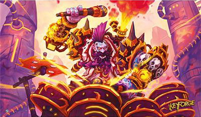 [37] KeyForge - Playmat Battitorre
