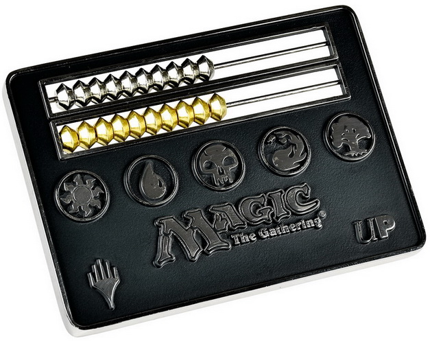 MtG - Cards Size Abacus Life Counter: Mana Black