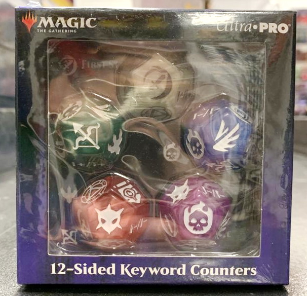 MtG Dice - Set 5 12-Sided Keyword Counters