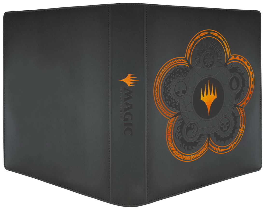 [Z-02] MtG PRO-Binder 12 Pocket Zippered Mana 7 Color Wheel
