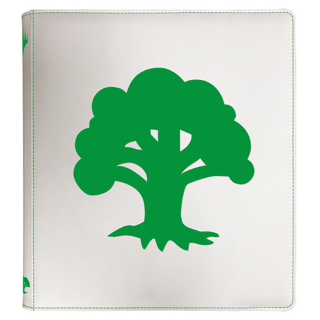 [Z-08] MtG PRO-Binder 12 Pocket Zippered Mana 8 Forest