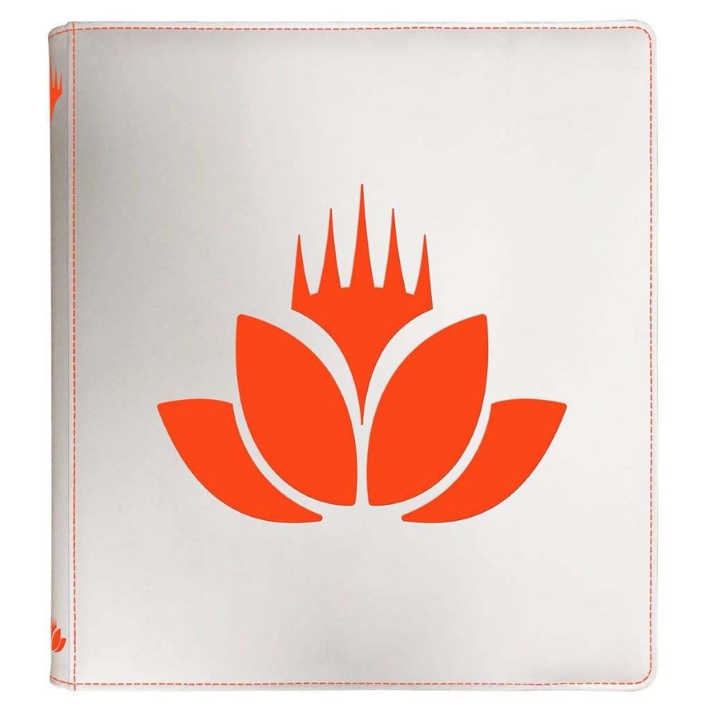 [Z-09] MtG PRO-Binder 12 Pocket Zippered Mana 8 Lotus