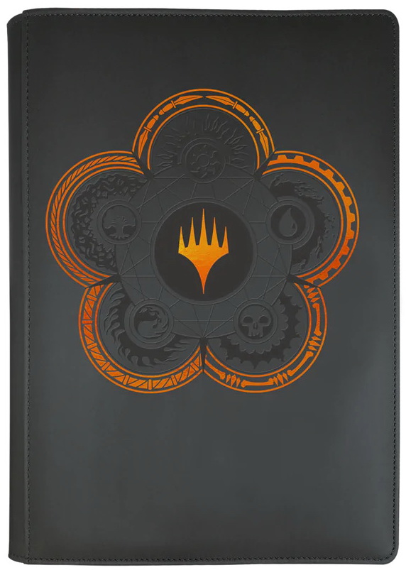[Z-02] MtG Zippered PRO-Binder Mana 7 Color Wheel
