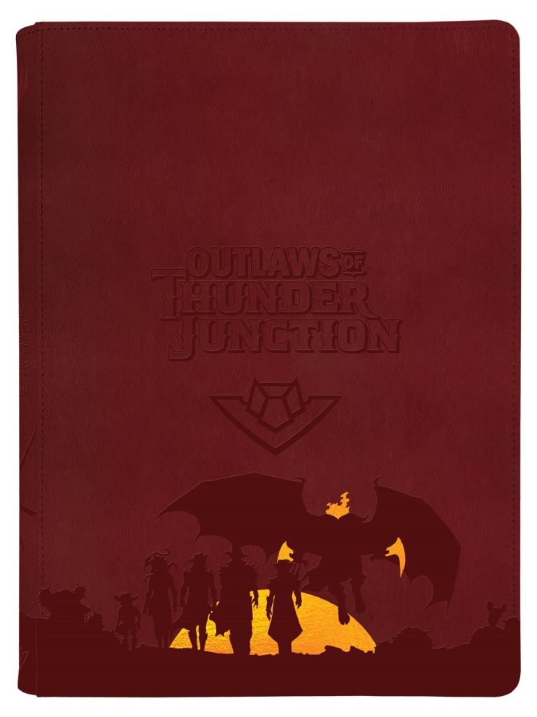 [Z-06] MtG Zippered PRO-Binder OTJ Outlaws of Thunder Junction