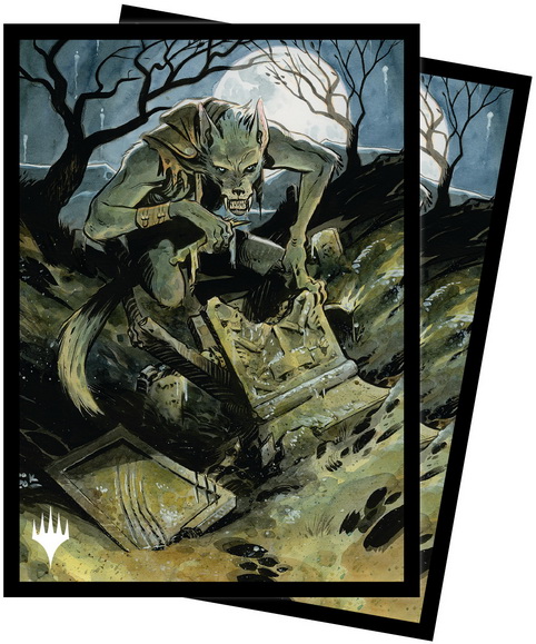 [124] MtG Sleeves IMH-V3 Conf. 100 proteggicard Graveyard Glutton