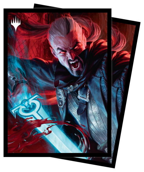 [133] MtG Sleeves VOW-V6 Confezione 100 Sleeves Odric, Blood-Cursed