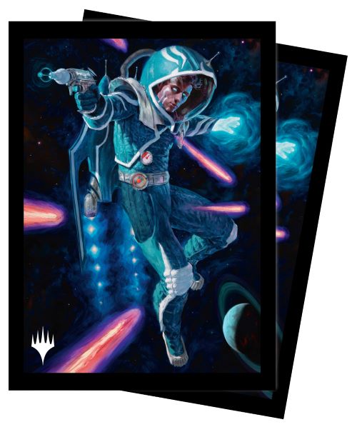 [177] MtG Sleeves UNF Confezione 100 Sleeves Space Beleren