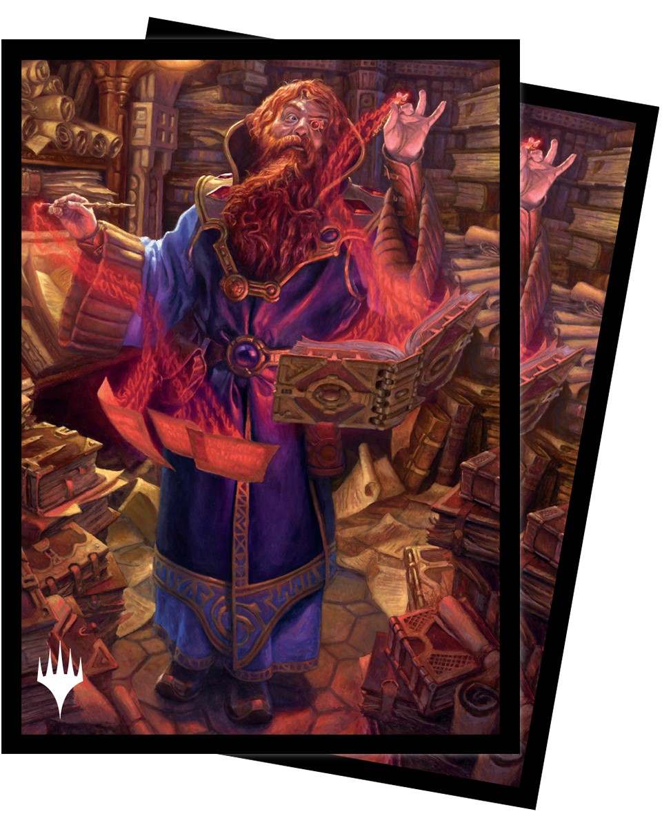 [211] MtG Sleeves CMM-C Confezione 100 Sleeves Commodore Guff 