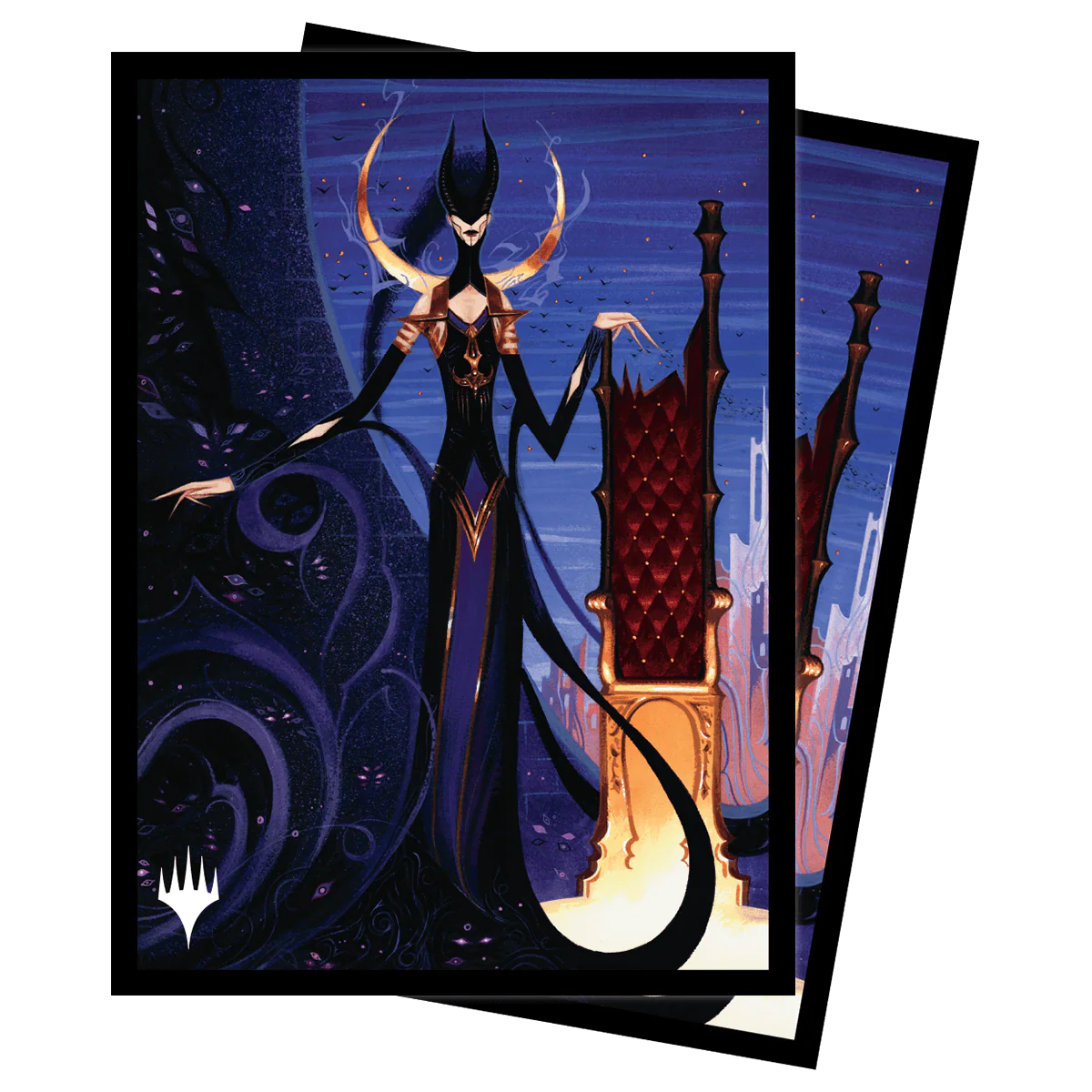 [219] MtG Sleeves WOE-V1 Confezione 100 Sleeves Ashiok, Wicked Manipulator