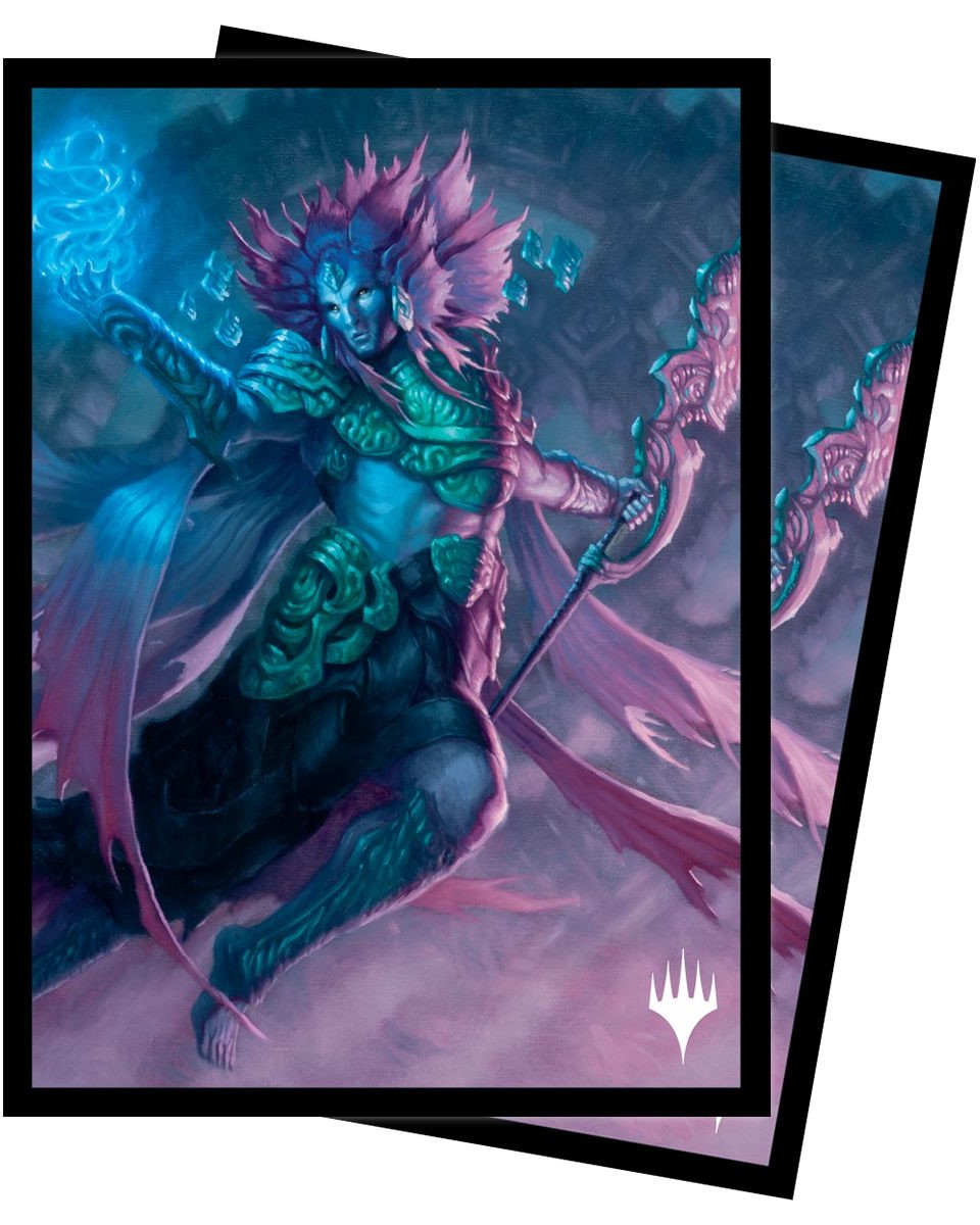 [226] MtG Sleeves LCI-C Confezione 100 Sleeves Hakbal of the Surging Soul