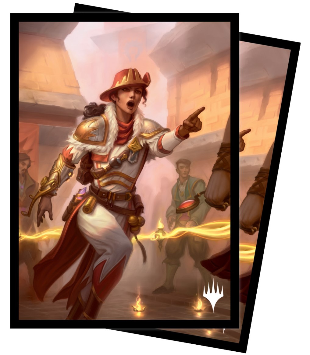 [232] MtG Sleeves MKM-A Confezione 100 Sleeves Nelly Borca, Impulsive Accuser