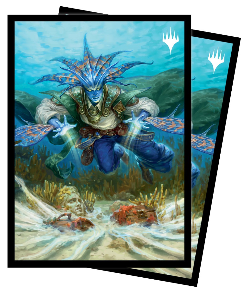 [233] MtG Sleeves MKM-B Confezione 100 Sleeves Morska, Undersea Sleuth
